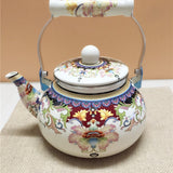 Enamel coffee pot