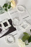 Gold Luxury Photo Frame Shooting Props Retro Ins European-style Relief Nail Art Earrings Display Frame Pose Ornaments