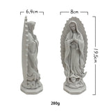 Mexico Virgin Mary Religious Resin Sculpture Art Crafts Home Decoration Exquisite Gift