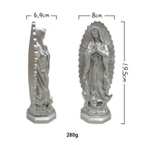 Mexico Virgin Mary Religious Resin Sculpture Art Crafts Home Decoration Exquisite Gift