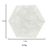 Ins Style Pure White Resin Desktop Decoration Photo Ornaments Photo Accessories Jewelry Tray Various Shape