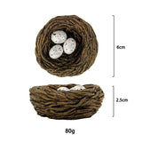 Micro Landscape Simulation Bird Decoration Landscaping Accessories Interior Resin Animal Design Crafts Gardening Decor.