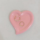 Ins Irregular Creative Resin Plate Earrings Necklace Jewelry Display Trinket Tray Photo Props Ornaments Resin Ring Dish