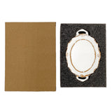 Creative Resin Display Tray Irregular Pattern Elegant Jewelry Necklace Earrings Ring Dish for Photo Props and Ornaments