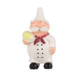 New Creative Fashion Cartoon Chef Resin Viscose Toothbrush Rack Wall Decorations Wall Hanging Small Items Rack Utensils