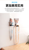 New Creative Fashion Cartoon Chef Resin Viscose Toothbrush Rack Wall Decorations Wall Hanging Small Items Rack Utensils