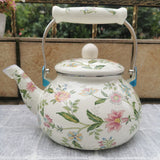 Enamel coffee pot