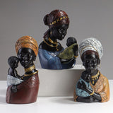 African figure ornaments