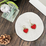 Ins Style Pure White Resin Desktop Decoration Photo Ornaments Photo Accessories Jewelry Tray Various Shape