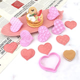 2PCS  stamp and cutter