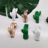 Creative Resin Cactus Wall Hook Key Hanger Self-adhesive 3D Hanger Hook Home Wall Decoration Accessories