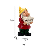 Micro Landscape Simulation Dwarf Decoration Landscaping Accessories Interior Resin Animal Design Crafts Gardening Decor.