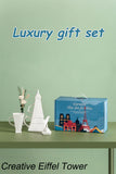 Romantic Eiffel Tower Cup Set Eiffel Tower Kettle Creative Coffee Afternoon Tea Cup Set