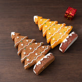 Custom-Size New Gingerbread Christmas Tree Model Resin Crafts Ornaments for Home Desktop Decorations Cute Doll Shape