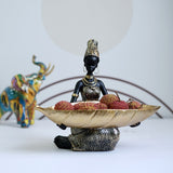 African figure ornaments