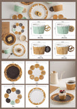 CERAMIC DINNER SET