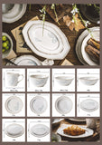 CERAMIC DINNER SET