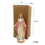OEM Virgin Mary Statue New Resin Mexico Figurine Religious Statue Church Gift Resin Crafts Home Decoration