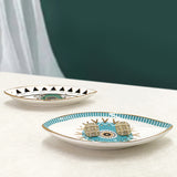 Spiritual Accessories Positive Energy Protection Evil Eye Plate Luxury Trinket Trays Table Decorations Jewelry Dish