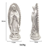 Our Lady of Guadalupe Religious Resin Sculpture Art Crafts Home Christmas Decorations Gifts Store