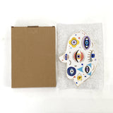 Spiritual Accessories Positive Energy Protection Evil Eye Plate Luxury Trinket Display Table Decorations Jewelry Tray
