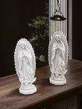 Mexico Virgin Mary Religious Resin Sculpture Art Crafts Home Decoration Exquisite Gift