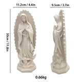 Our Lady of Guadalupe Religious Resin Sculpture Art Crafts Home Christmas Decorations Gifts Store