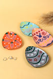 Ceramic Luxury Egg design Creative Pattern Jewelry tray