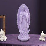 Our Lady of Guadalupe Religious Resin Sculpture Art Crafts Home Christmas Decorations Gifts Store