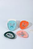 Ceramic Luxury Egg design Creative Pattern Jewelry tray