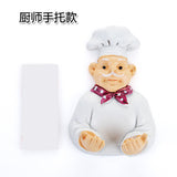 Wall Mounted Adhesive Cable Hook Hanger Bracket Organizer Power Cord Storage Rack Shelf Chef Design Toilet Razor Holder