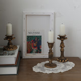 Antique Candlestick Resin Candle Accessory Retro Other Decorative Candle Holders Candlestick Home Decor Gifts