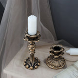 Antique Candlestick Resin Candle Accessory Retro Other Decorative Candle Holders Candlestick Home Decor Gifts