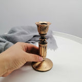 Antique Candlestick Resin Candle Accessory Retro Other Decorative Candle Holders Candlestick Home Decor Gifts