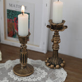 Antique Candlestick Resin Candle Accessory Retro Other Decorative Candle Holders Candlestick Home Decor Gifts