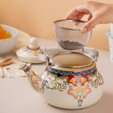 Enamel coffee pot