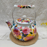 Enamel coffee pot
