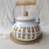 Enamel coffee pot