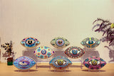 Modern Porcelain Evil Eye Table Statue Creative Luxury Wedding & Home Decor Gift Ceramic Design