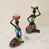 African figure ornaments