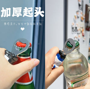 Chef Creative Magnetic Multi-Functional Refrigerator Sticker Novelty Bottle Opener for Beer Soda Drink Unique Gift