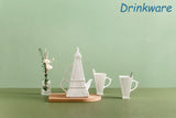 Romantic Eiffel Tower Cup Set Eiffel Tower Kettle Creative Coffee Afternoon Tea Cup Set