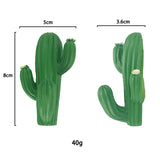 Creative Resin Cactus Wall Hook Key Hanger Self-adhesive 3D Hanger Hook Home Wall Decoration Accessories