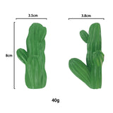 Creative Resin Cactus Wall Hook Key Hanger Self-adhesive 3D Hanger Hook Home Wall Decoration Accessories