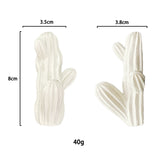 Creative Resin Cactus Wall Hook Key Hanger Self-adhesive 3D Hanger Hook Home Wall Decoration Accessories