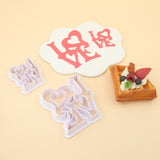 2PCS  stamp and cutter
