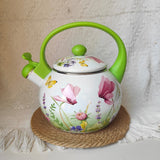 Enamel coffee pot