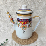 Enamel coffee pot