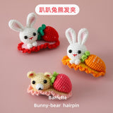 Woolen  Hair Pins for Kids