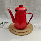 Enamel coffee pot